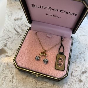 Juicy Couture Cherry Pendant Necklace